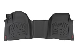 GMC Sierra 3500 HD Sure-Fit Floor Mats - Front Over Hump - Rough Country - Crew - '20-'23